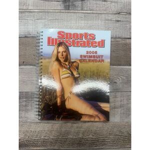 VTG Y2K 2005 Sports Illustrated Swimsuit Calendar Spiral Bound Model Calendar